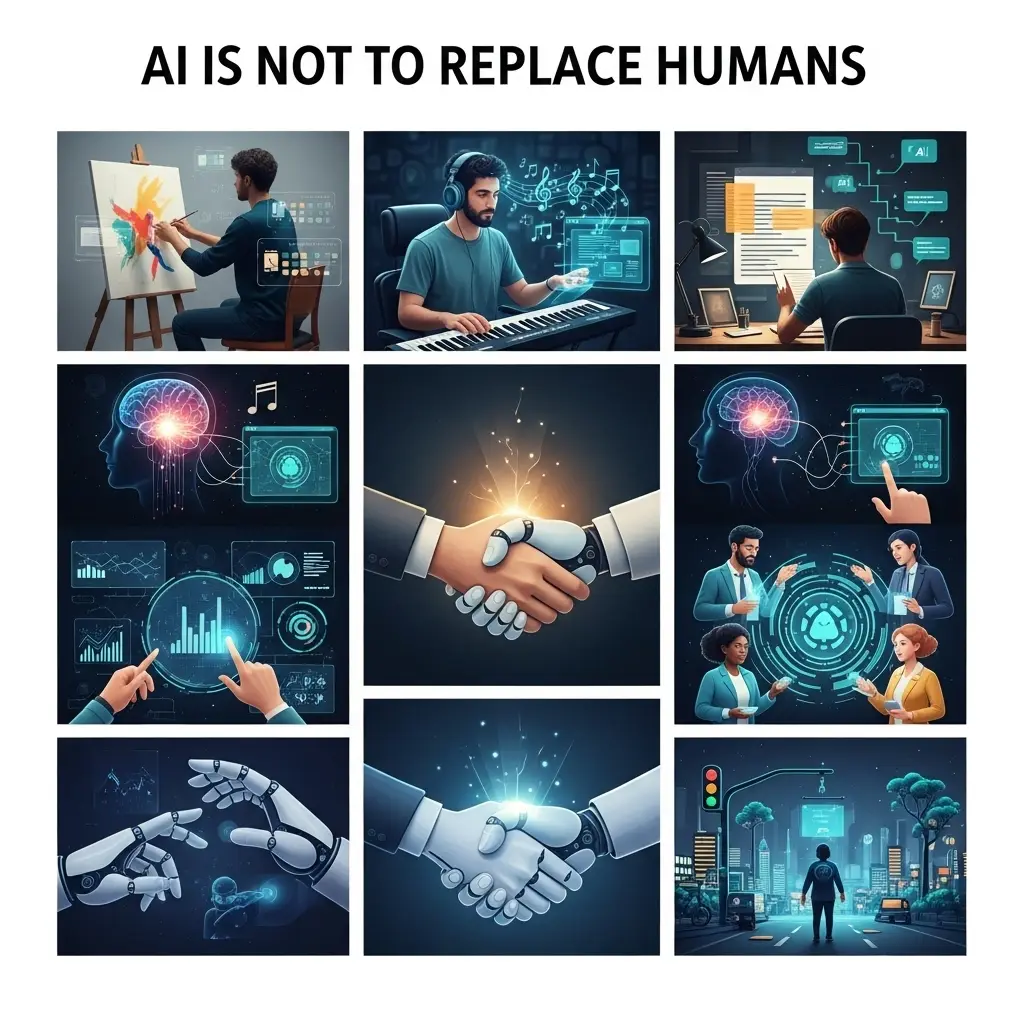 AI will not replace humans