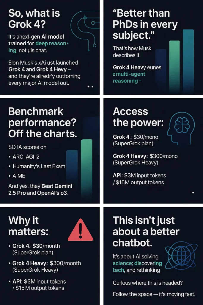 Grok 4 Features and Benchmarks
