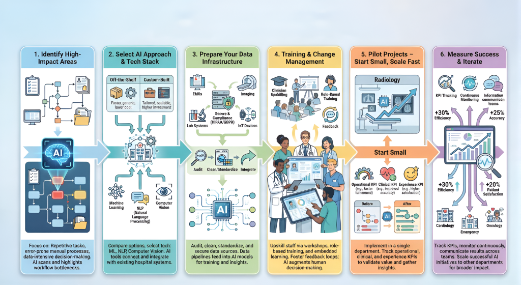 How to Implement AI in Healthcare