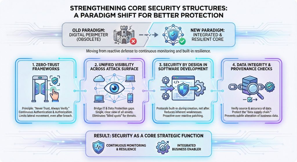 Strengthening the Core Security Structures for Better Protection