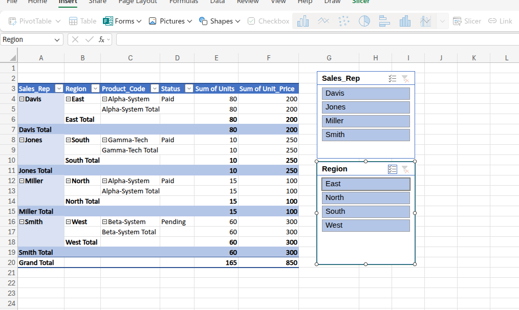 Dashboards with Slicers 0.2