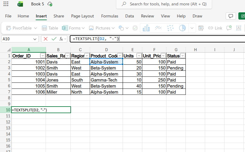 Split Text Seamlessly