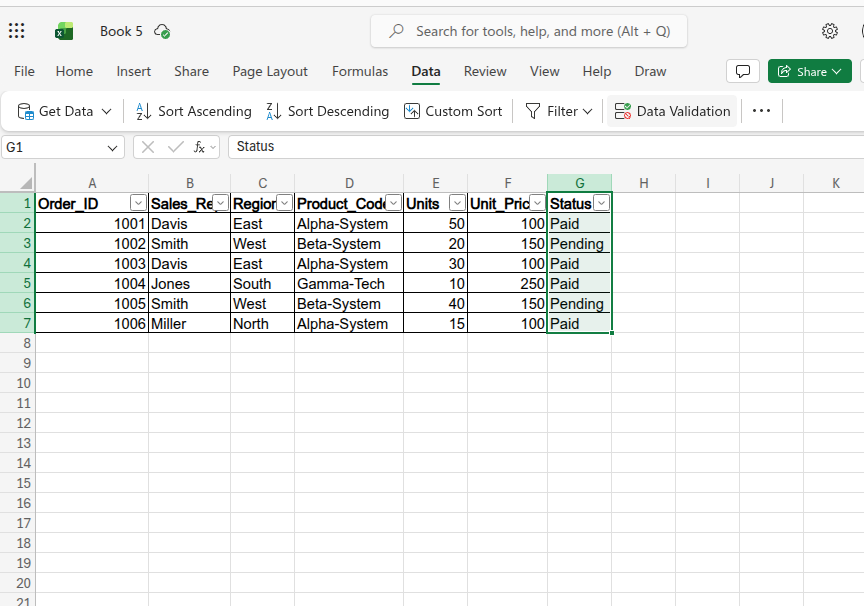 Secure Data Integrity with Validation