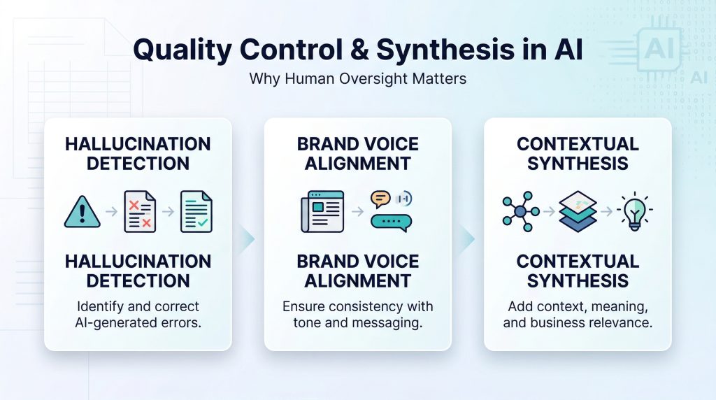 Quality Control and Synthesis