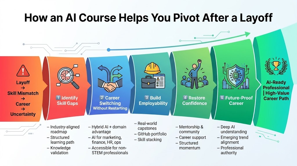 How to Choose the Right AI Course After a Layoff