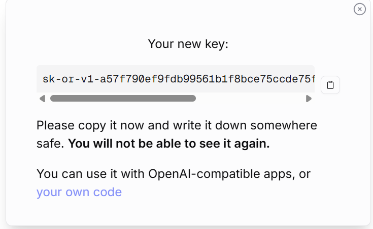 API key