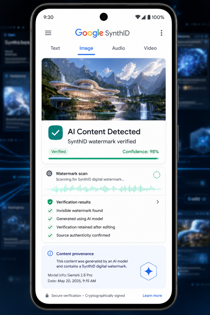AI content watermark