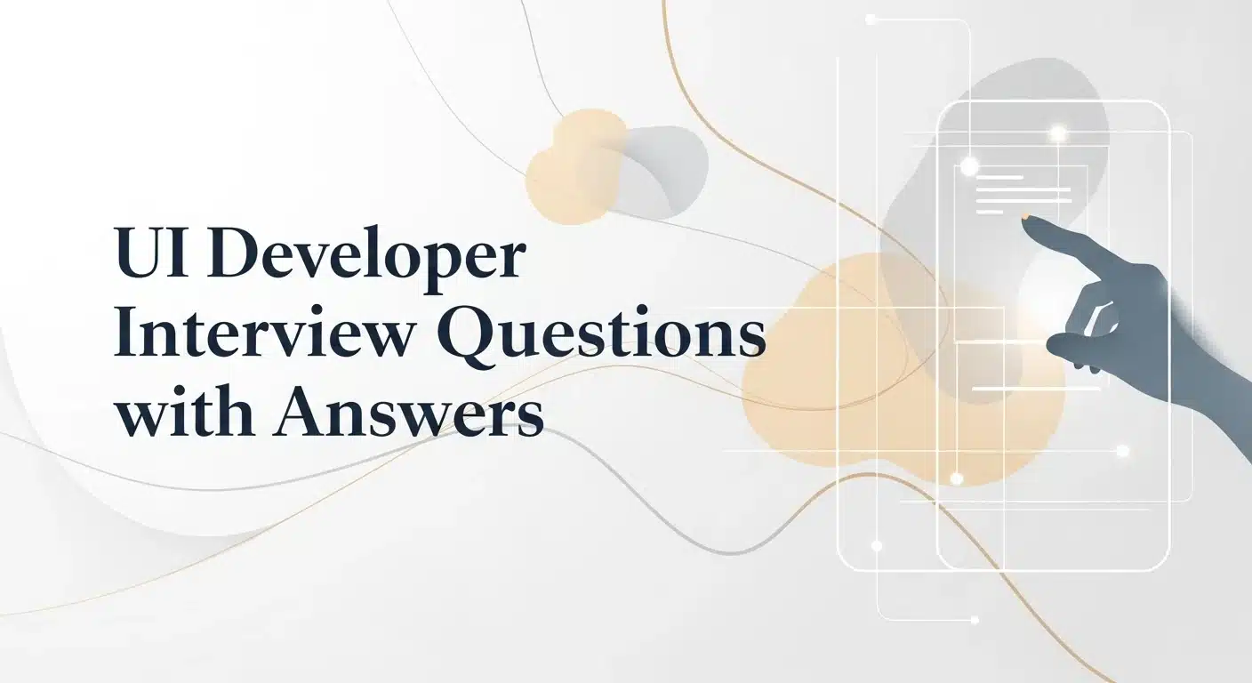 UI Developer Interview Questions