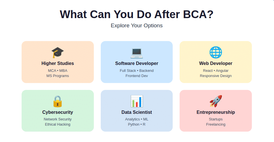 Career Options after BCA