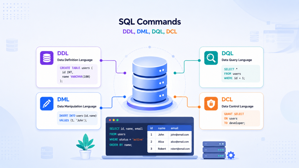 SQL Commands with Examples