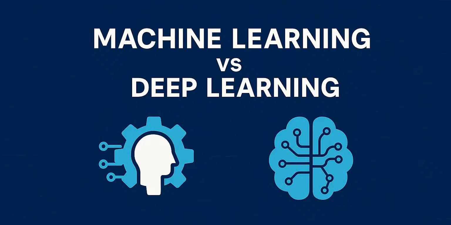 Difference between machine learning and deep learning