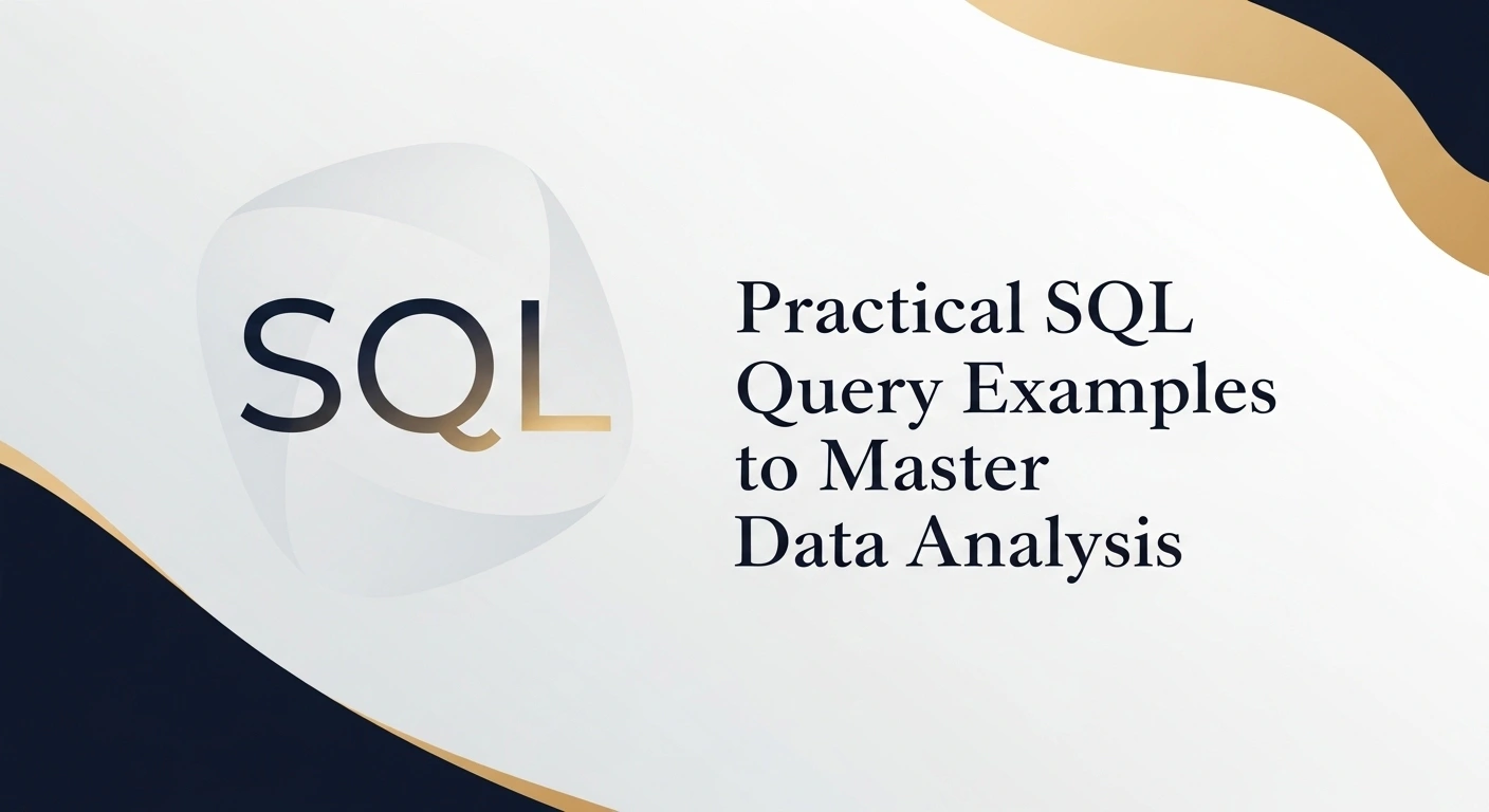 SQL queries to master data analysis