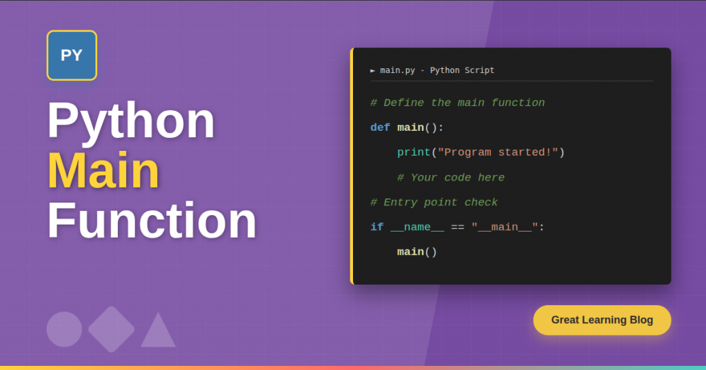 Python Main Function