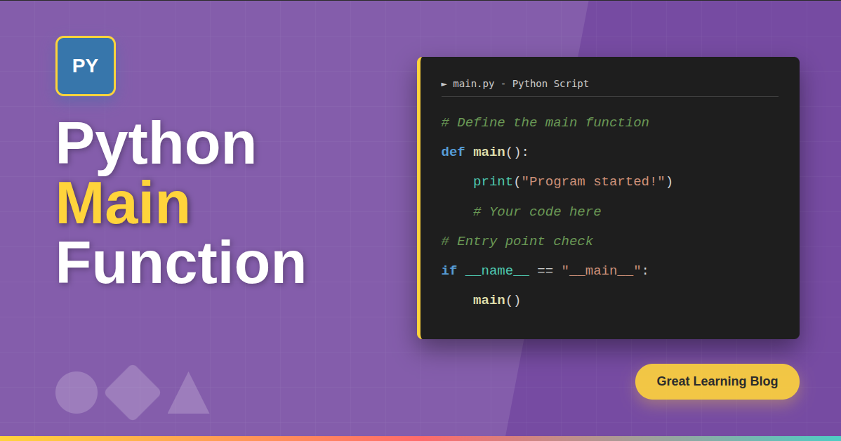 Python Main Function