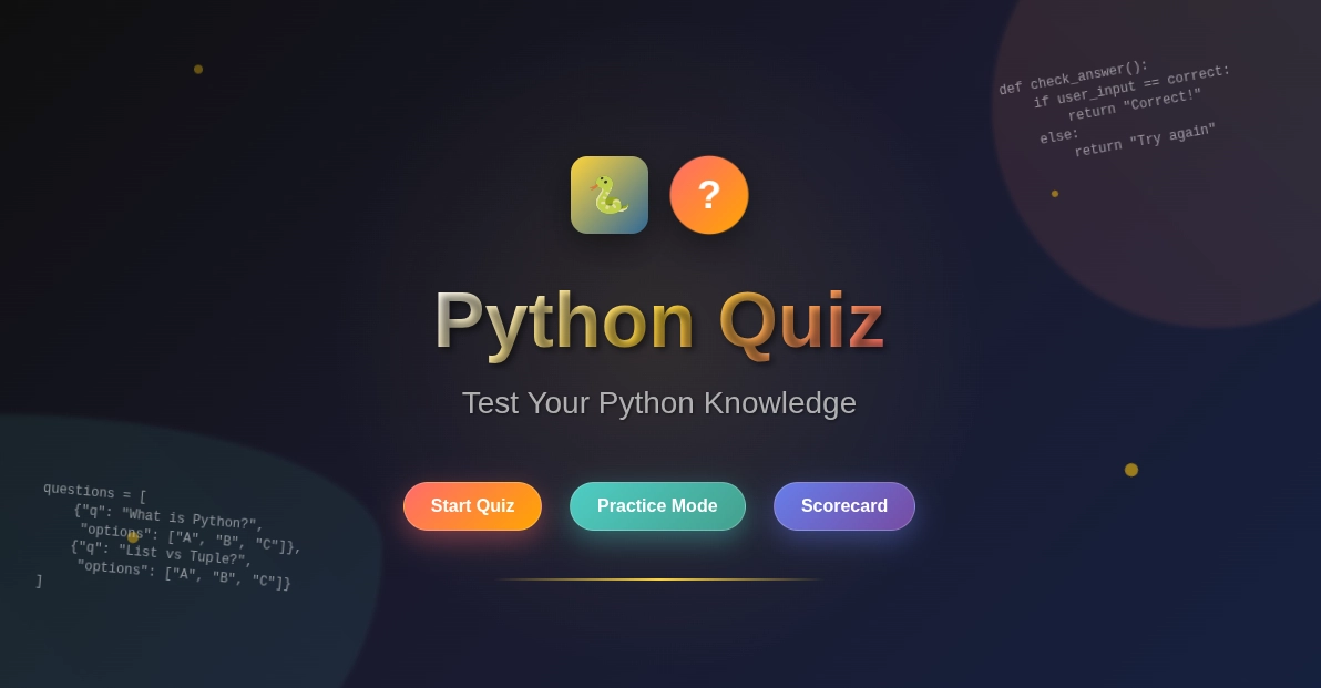 Python Quiz