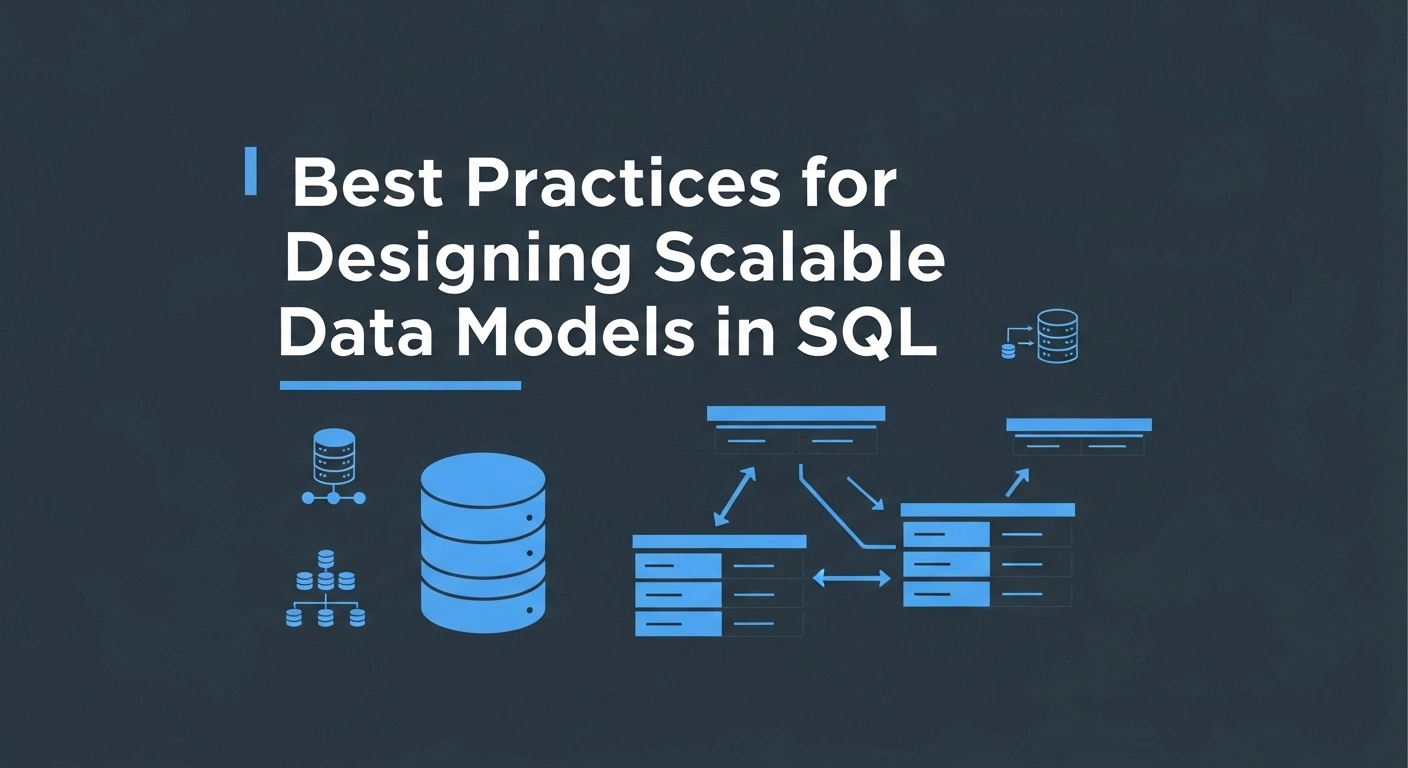 Best Practices for Designing Scalable SQL Database Models