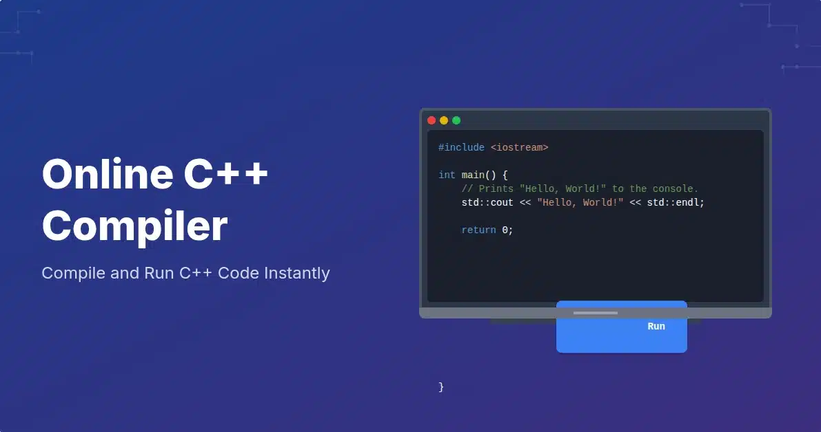 Online C++ Compiler