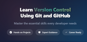 Learn Version Control Using Git and GitHub with Premium Course