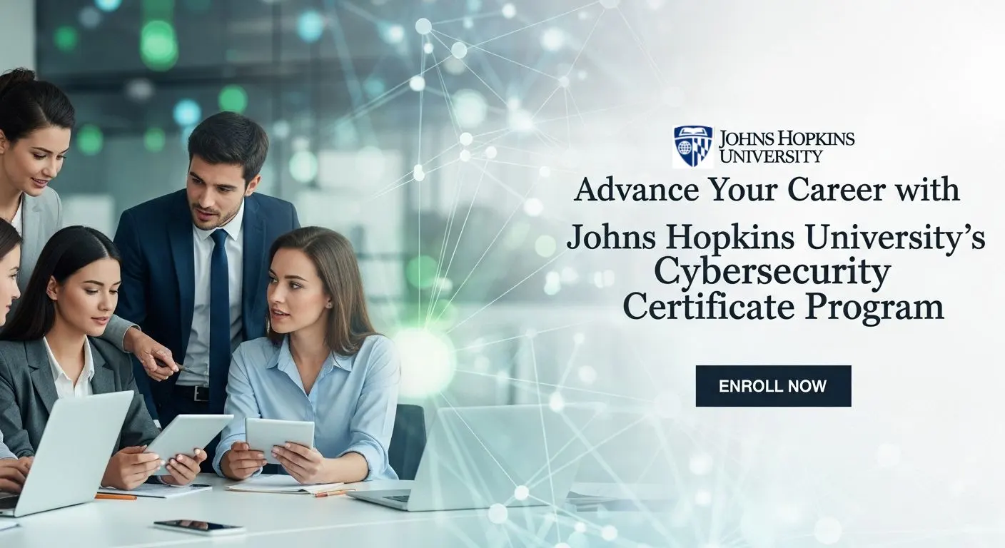 Advance your career with Johns Hopkins Cybersecurity Certificate.