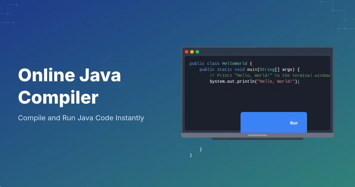 Online Java Compiler