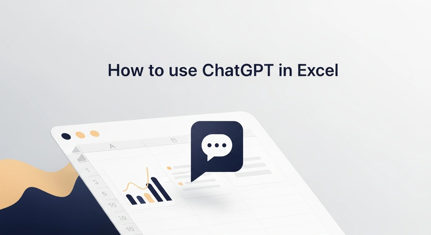 How to use ChatGPT in Excel