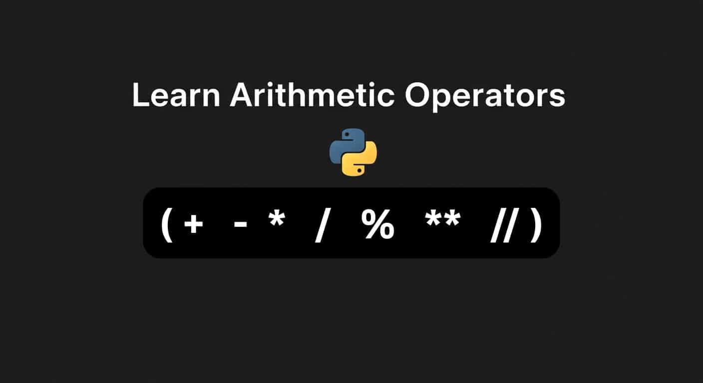 Python Arithmetic Operators