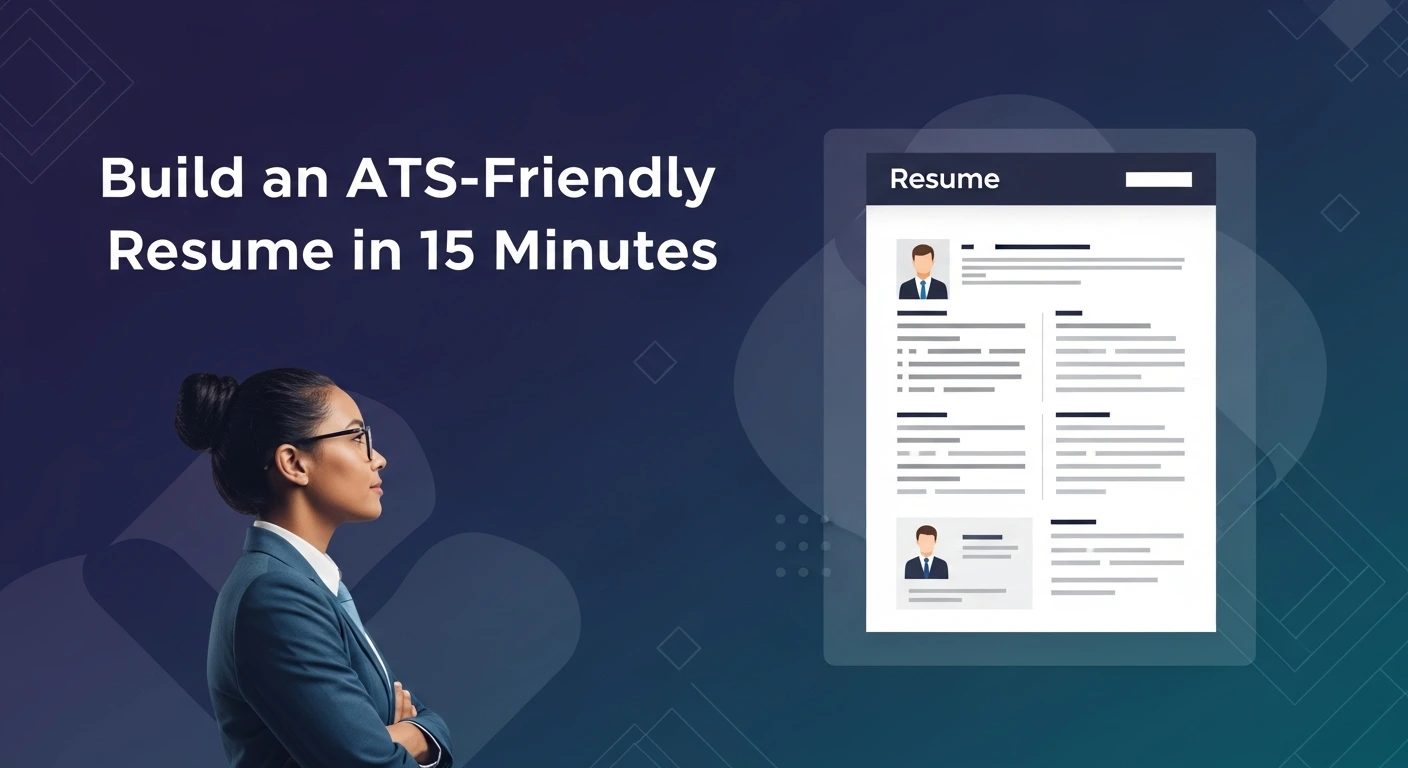 How to Build an ATS-Friendly Resume in 15 Minutes