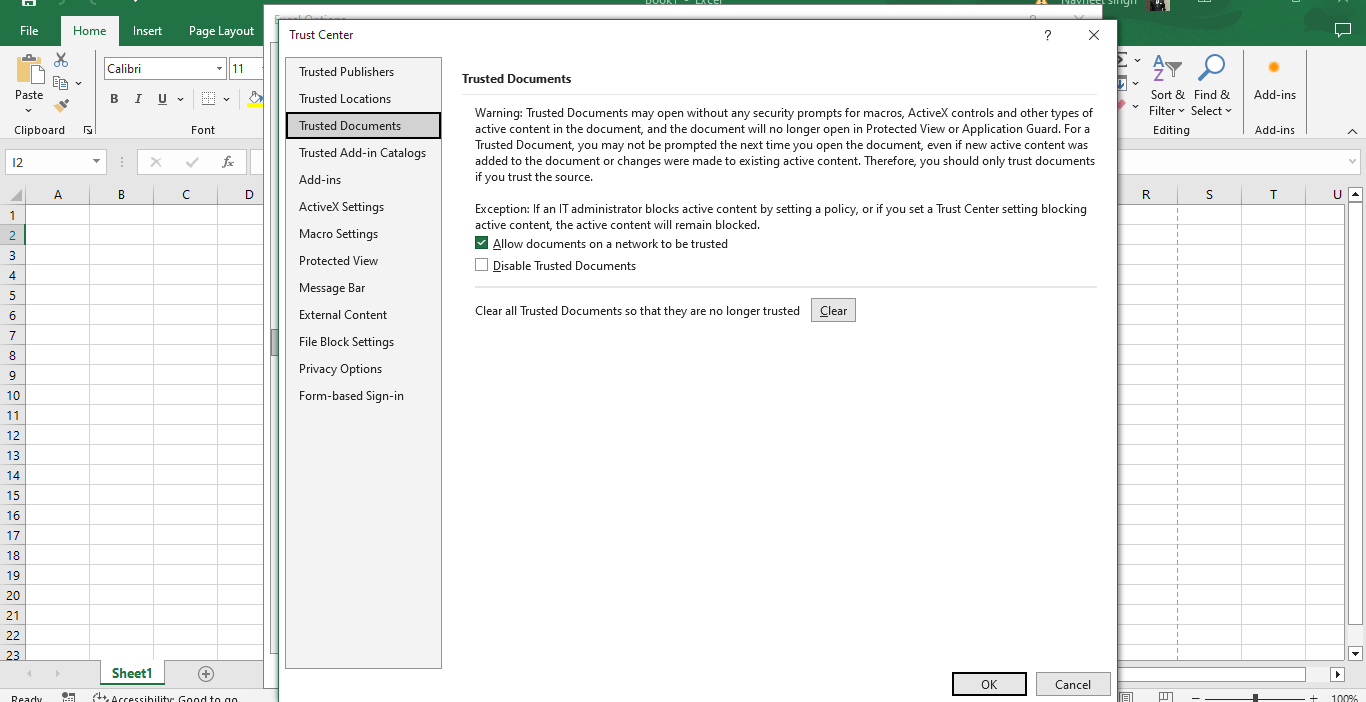 How to Enable Macros in Excel