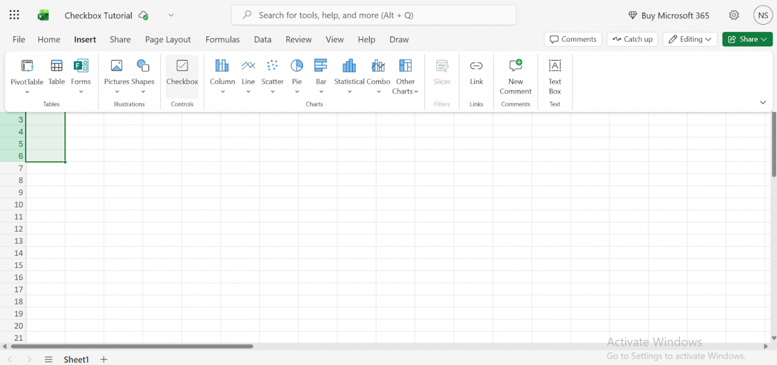 How to Add, Insert & Remove Checkboxes in Excel