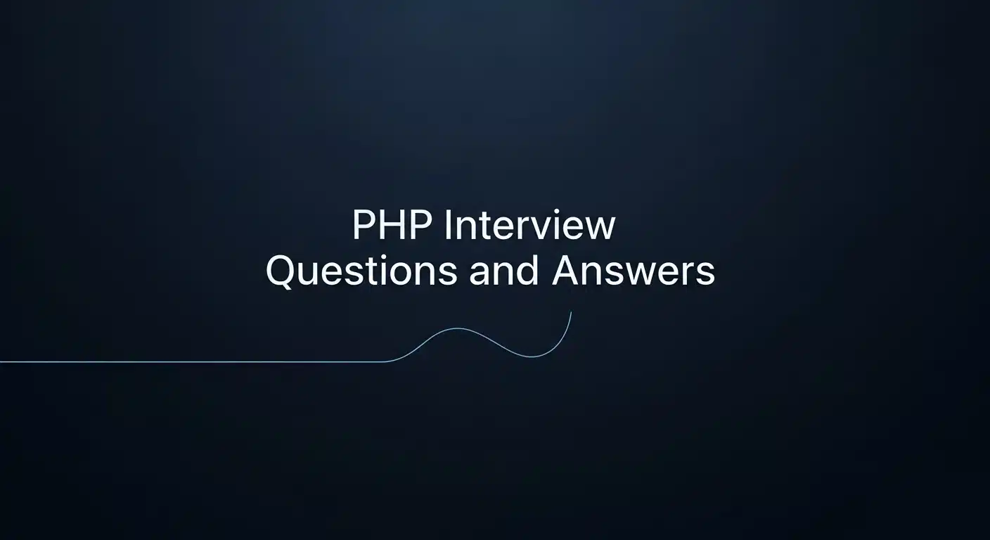 30 Important PHP Interview Questions and Answers