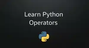 Python Operators