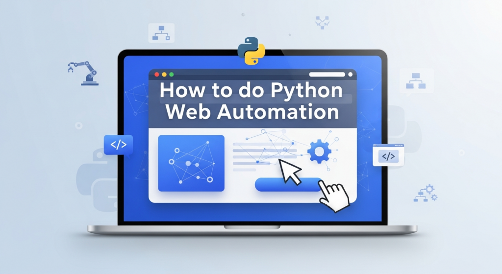 How to do python web automation.127Z