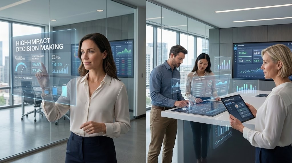 AI and Leadership Automating Routine Tasks to Focus on High-Impact Decision Making