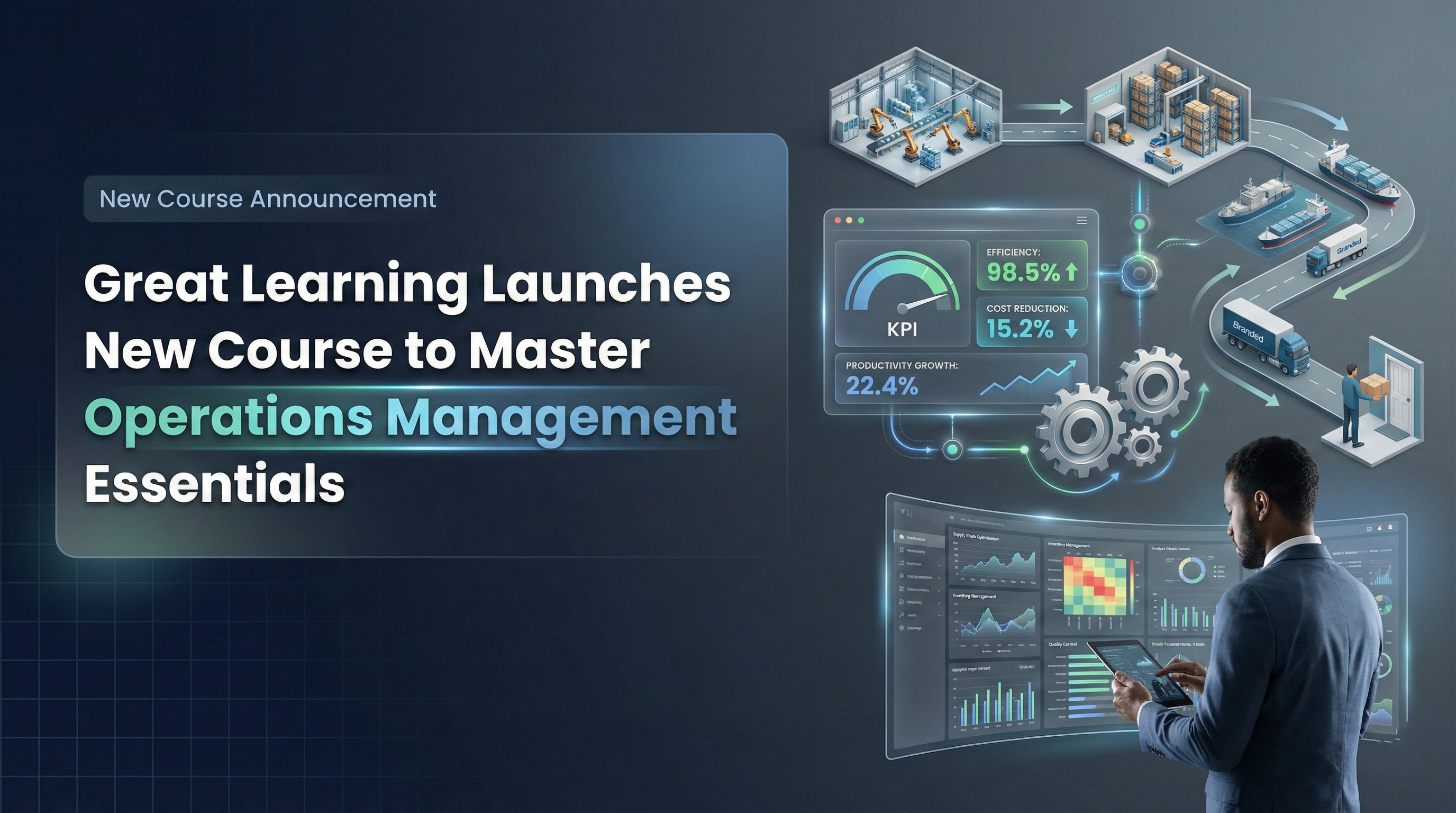 Great Learning Launches New Course to Master Operations Management Essentials