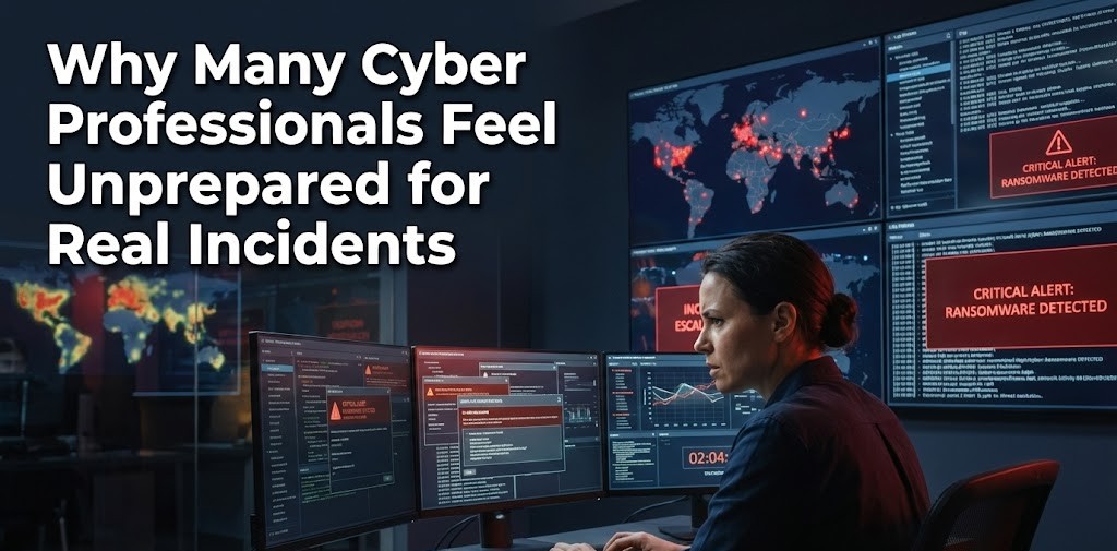 Why Many Cyber Professionals Feel Unprepared for Real Incidents