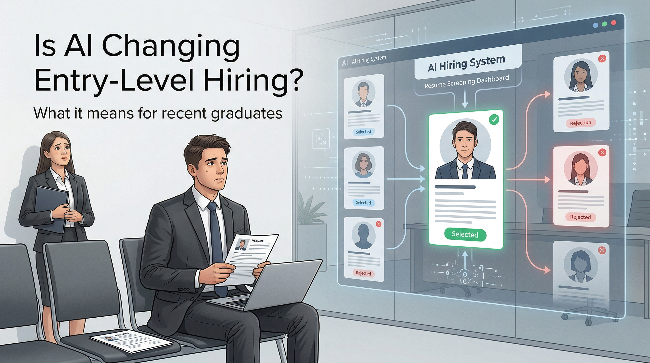Is AI Hurting Entry-Level Hiring and Making It Harder for Recent Grads to Get Roles?