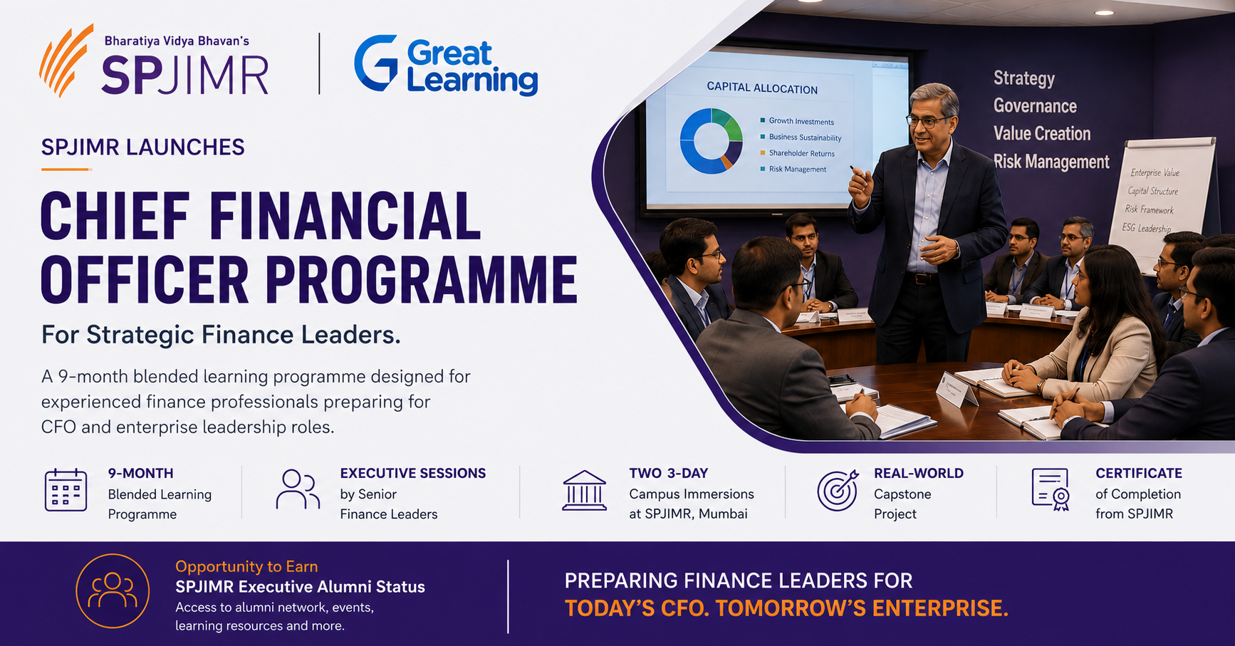 CFO Leadership Programme by SPJIMR