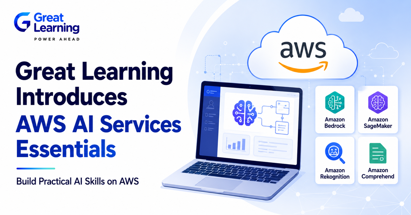 Great Learning Introduces AWS AI Services Essentials to Help Learners Build Practical AI Skills on AWS