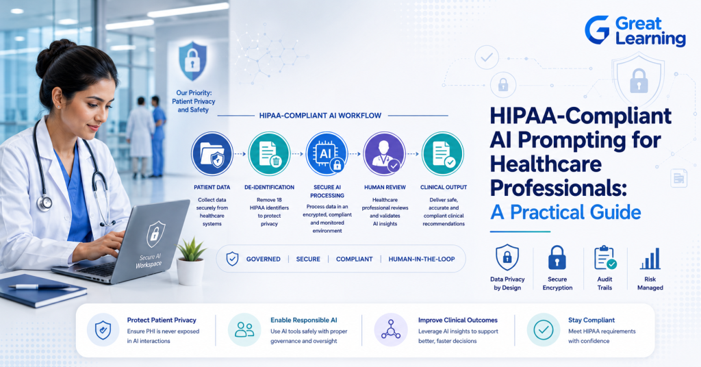 HIPAA-Compliant AI Prompting for Healthcare Professionals
