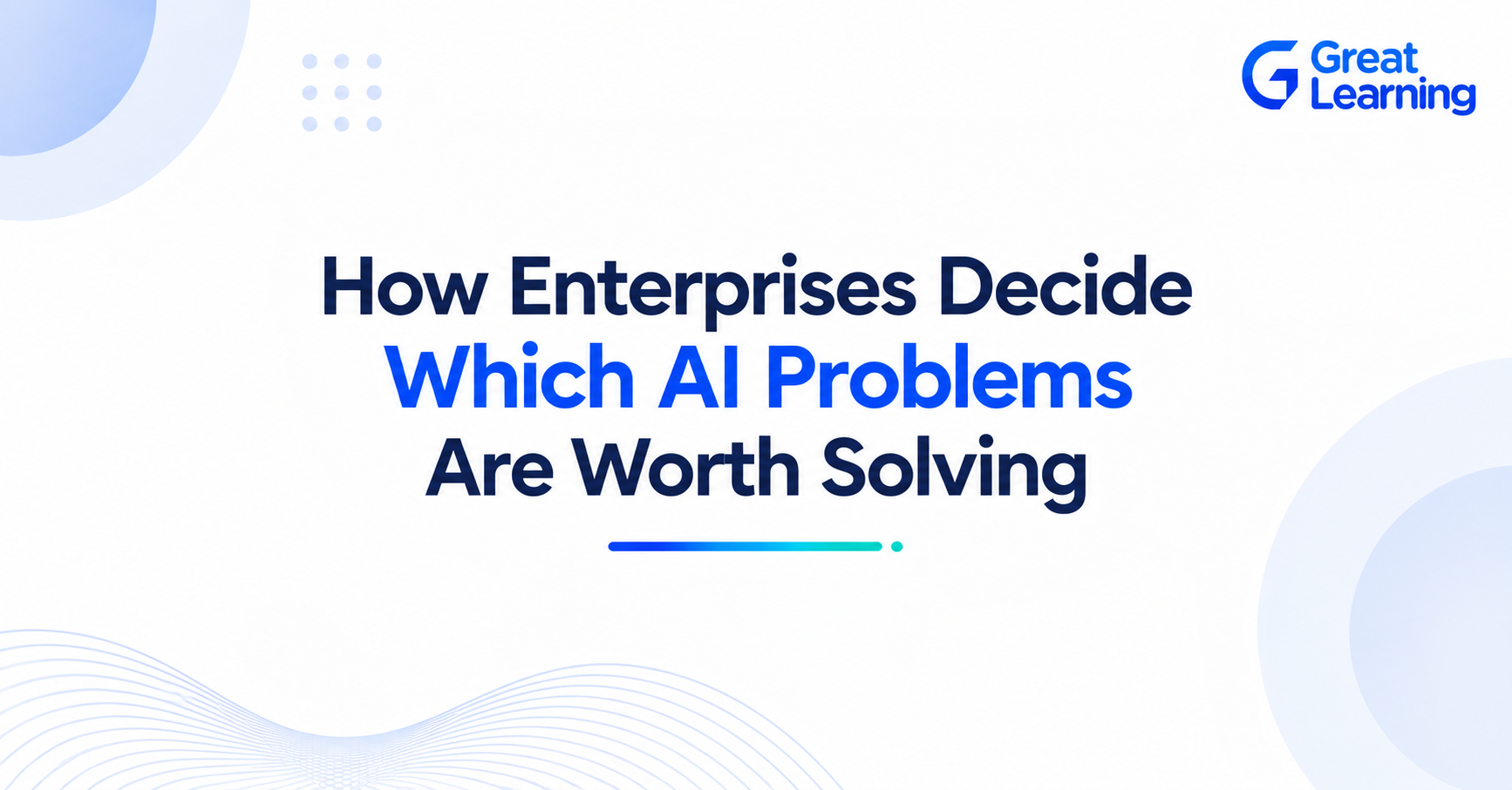 Enterprise AI use case selection and prioritization framework