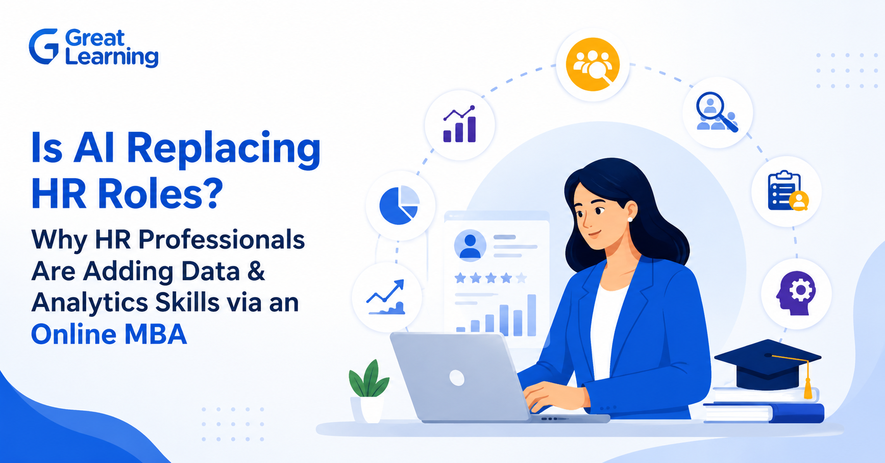 AI in HR roles and data analytics skills through an online MBA