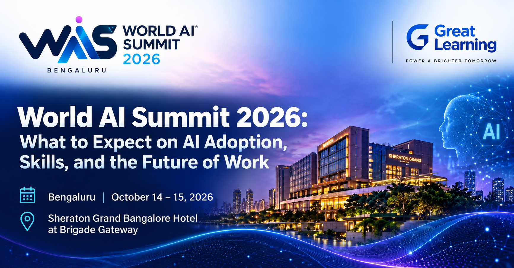 World AI Summit 2026 in Bengaluru on AI adoption, skills and the future of work